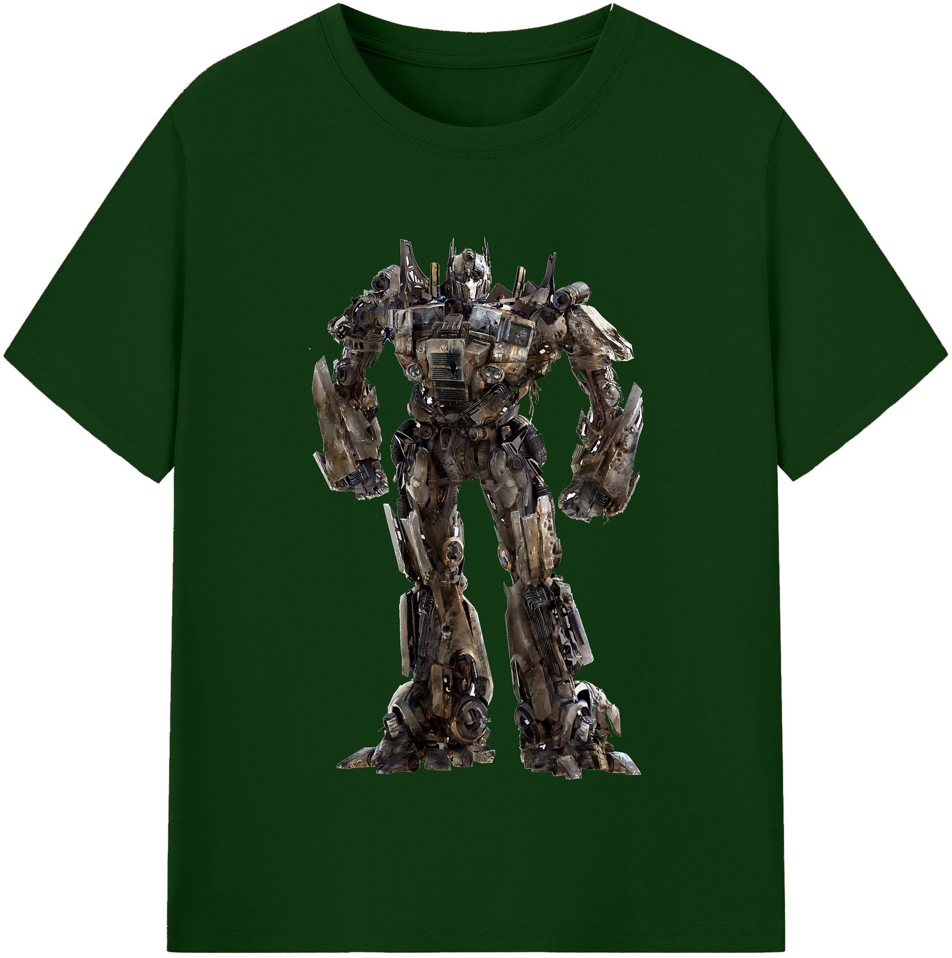 （画像用） Transformers トランスフォーマー 綿100％半袖Tシャツ（フロントプリント）